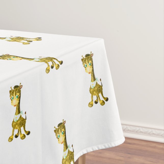Nappe de Giraffe pour bébé - Couleurs personnalisé (In Situ)