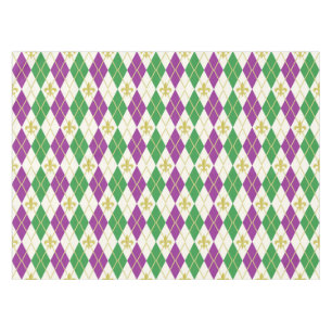 Nappe de Jacquard de mardi gras