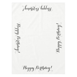 Nappe de joyeux anniversaire