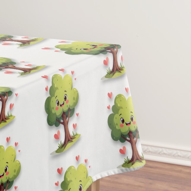 Nappe de la Saint-Valentin Arbre de l'Amour Cœurs  (In Situ)