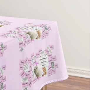 Nappe de mariage pour gâteau de mariage de shower