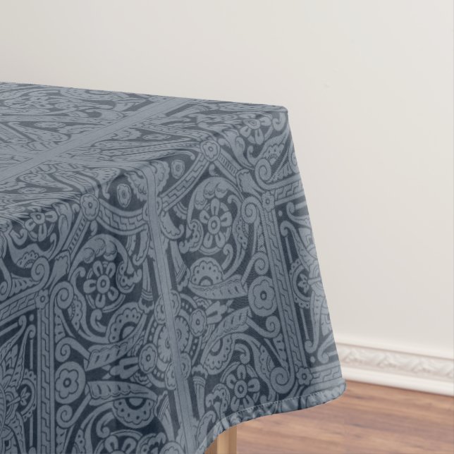 Nappe de médaillon Christopher Dresser, 60 po x 10 (In Situ)