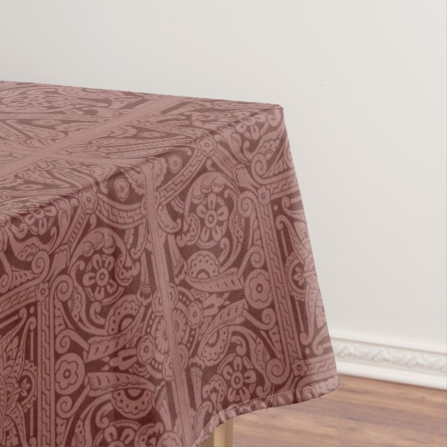 Nappe de médaillon Christopher Dresser, 60 po x 10 (In Situ)