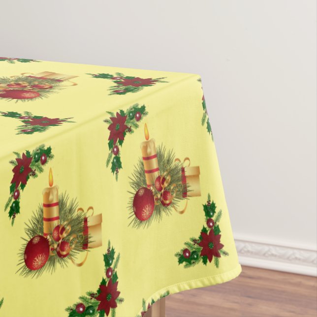 Nappe de Noël, Bougie de Noël (In Situ)