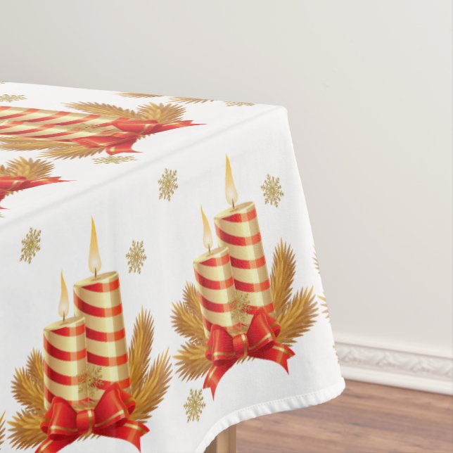 Nappe de Noël, Bougie de Noël (In Situ)
