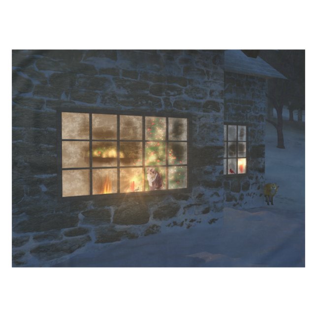 Nappe de Noël Cwm (Devant (Horizontal))