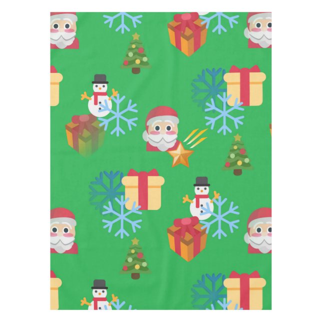 nappe de noël émoji nappe de table (Devant)