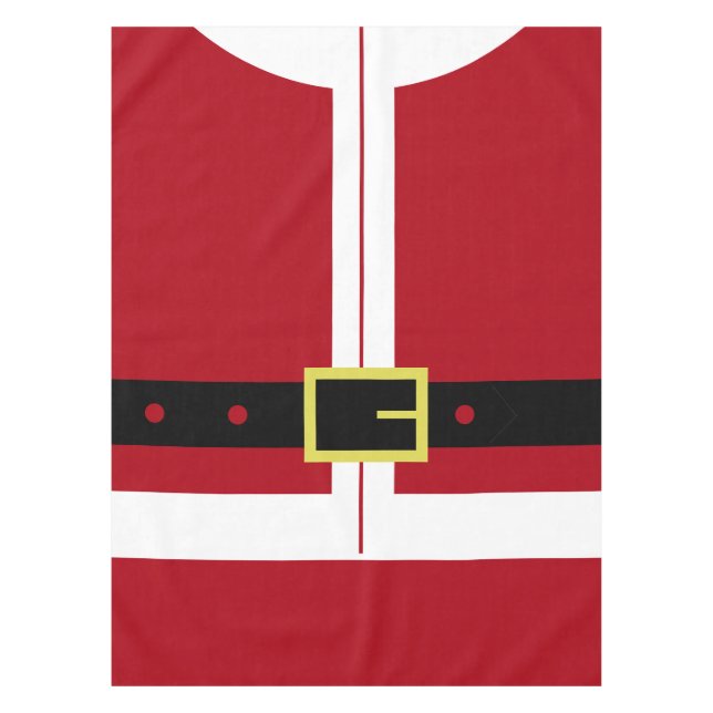 Nappe de Noël Funny Santa Claus Design (Devant)