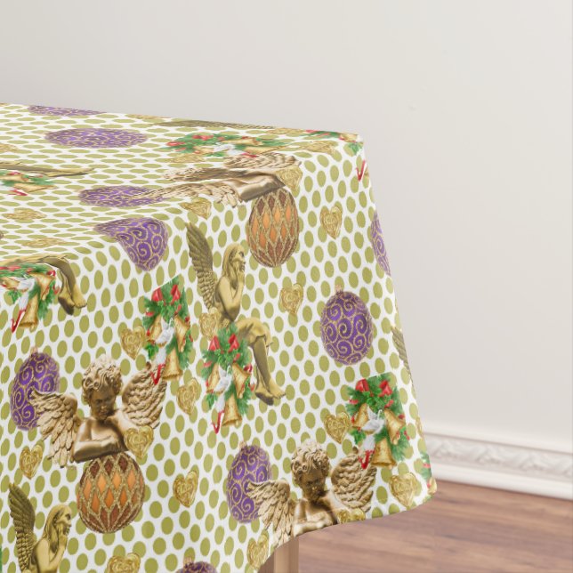 Nappe de Noël, Joyeux anges d'or (In Situ)