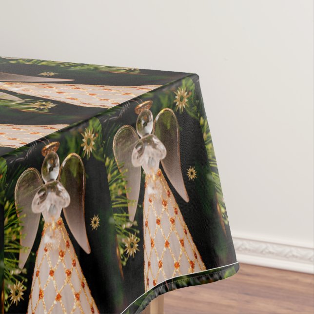 Nappe de Noël, Joyeux Noël, Ange (In Situ)