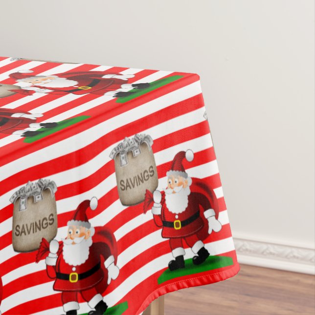 Nappe de Noël, Joyeux Noël, Père Noël (In Situ)