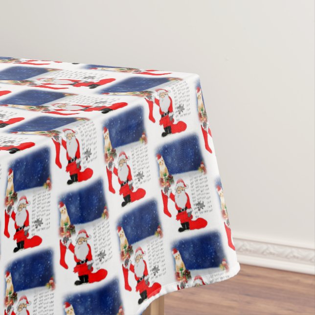 Nappe de Noël, Père Noël (In Situ)
