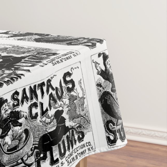 Nappe de Noël, Père Noël Vintage (In Situ)