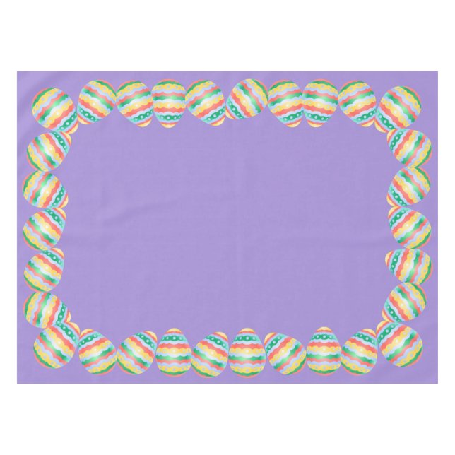 Nappe de Pâques Festin Nappe d'Oeuf de Pâques (Devant (Horizontal))
