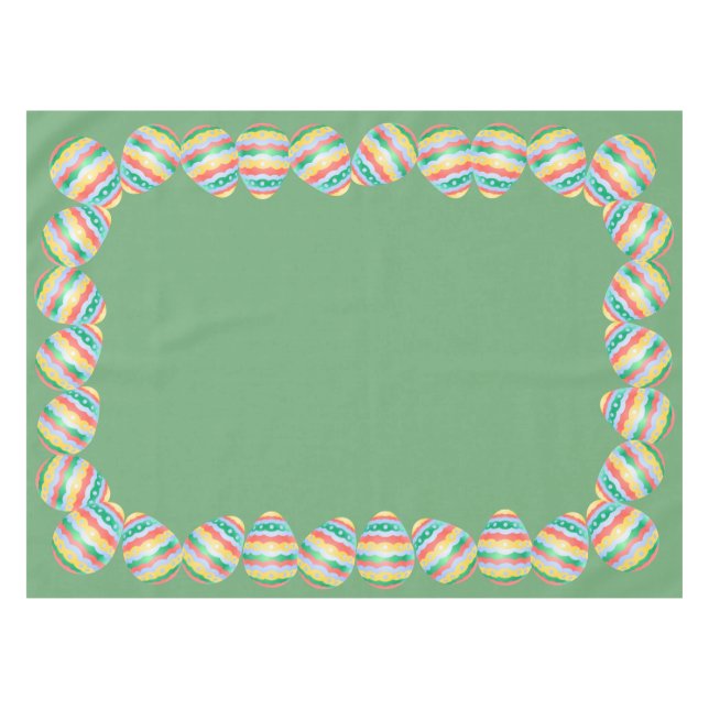Nappe de Pâques Festin Nappe d'Oeuf de Pâques (Devant (Horizontal))