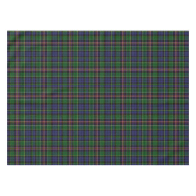 Nappe de plaid de tartan d'Allison de clan (Devant (Horizontal))