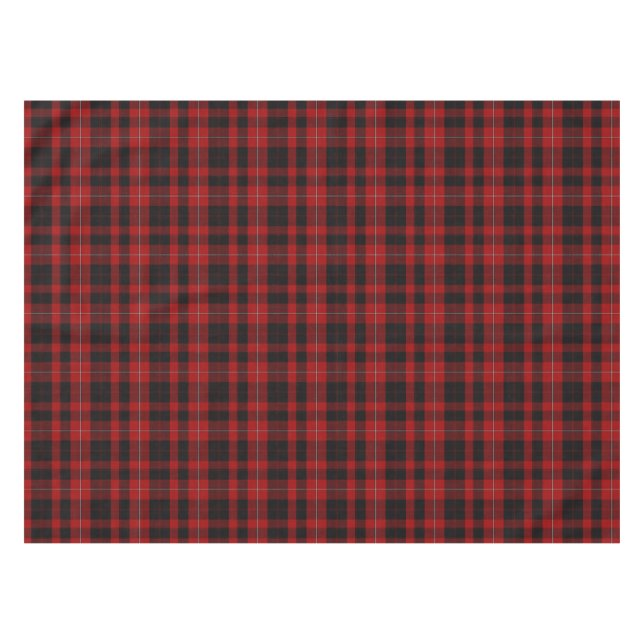 Nappe de plaid de tartan de clan de Cunningham (Devant (Horizontal))