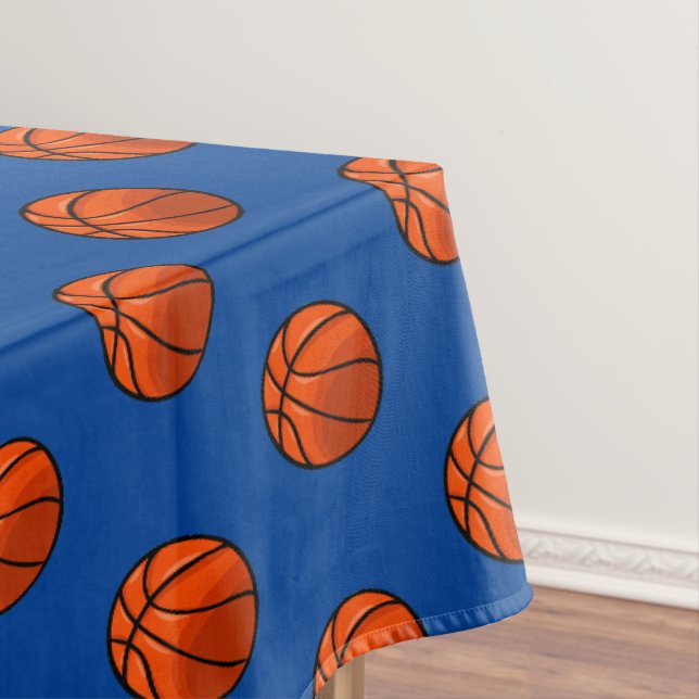 Nappe de table de fête sur le thème des sports de  (In Situ)
