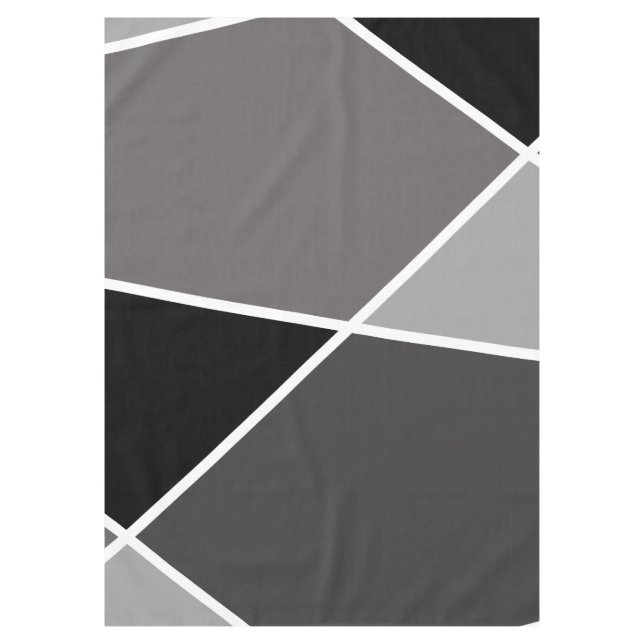 Nappe de table de la collection de couleurs Black  (Devant)