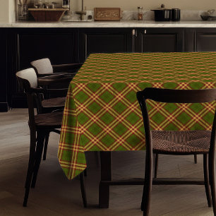 Nappe de table de saison rustique à carreaux uniqu