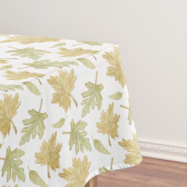 Nappe de table de Thanksgiving aux feuilles aquare (In Situ)
