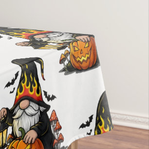 Nappe de table gnome d'Halloween