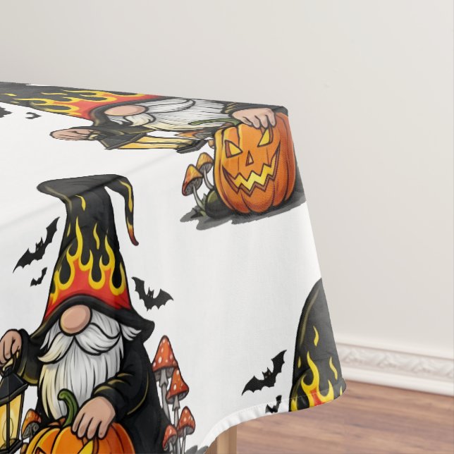 Nappe de table gnome d'Halloween (In Situ)