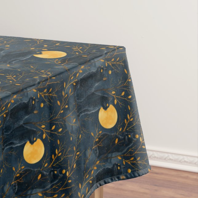 Nappe de table Halloween Chat Noir Décoration de m (In Situ)