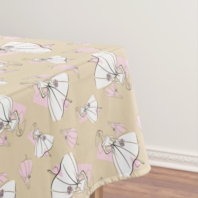 Nappe de table multi groupe neutre pour mariée de  (In Situ)