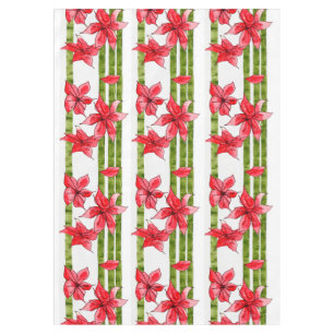 NAPPE DE TABLE POINSETTIA AMUSANTE ET FABULEUSE