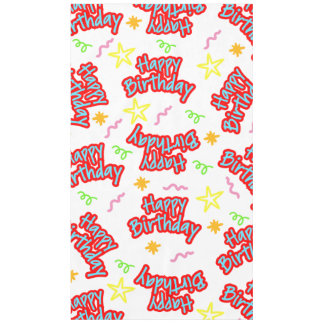 nappe de table réutilisable pour anniversaire