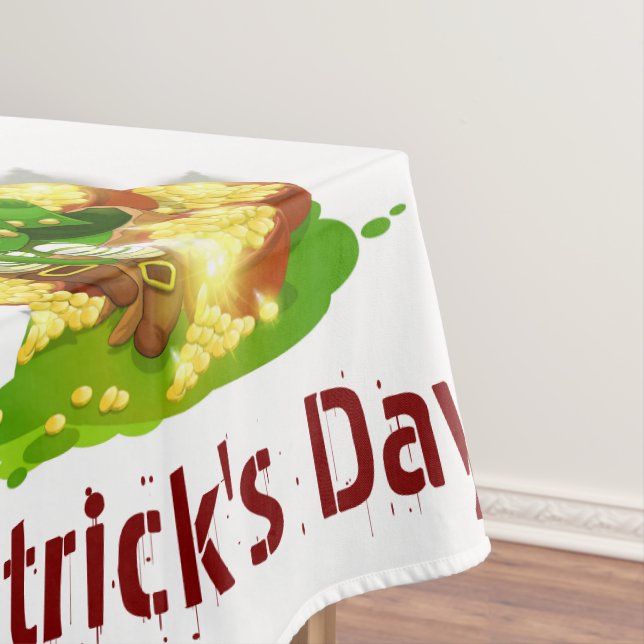 Nappe de table Saint-Patrick Joyeux Anniversaire  (In Situ)