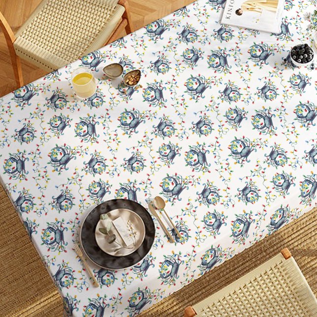 Nappe Deck the Claws Noël Côté Mer Crabe de Noël (Créateur téléchargé)