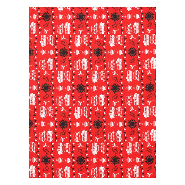 Nappe Décor camping Caravan (Devant)