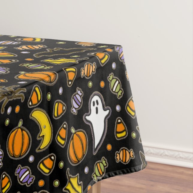 Nappe Décor de fête d'Halloween (In Situ)