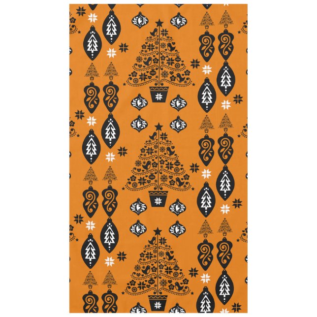 Nappe Décor de la maison de Noël norvégienne (Devant)