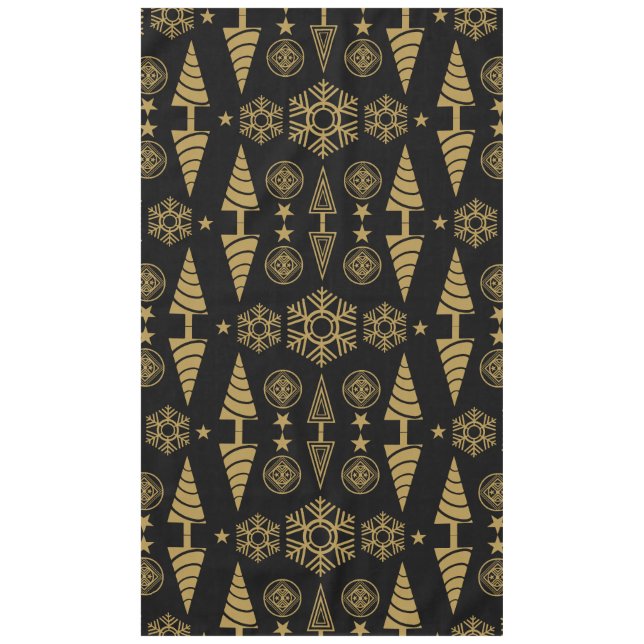 Nappe Décor de Noël Art Nouveau (Devant)