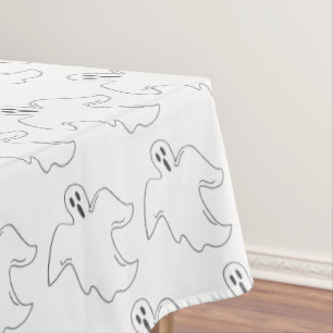 Nappe Décor d'impression éffrayant Halloween Party Ghost