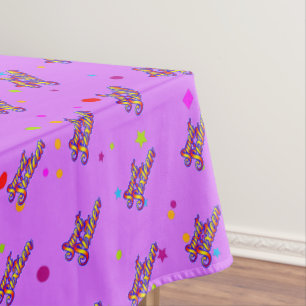 Nappe Décor Gradient Styliszed Sweet 16 sur rose