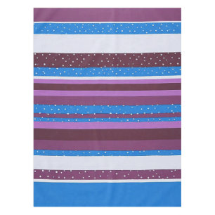 Nappe Décoration de maison couleur audacieuse repas abst
