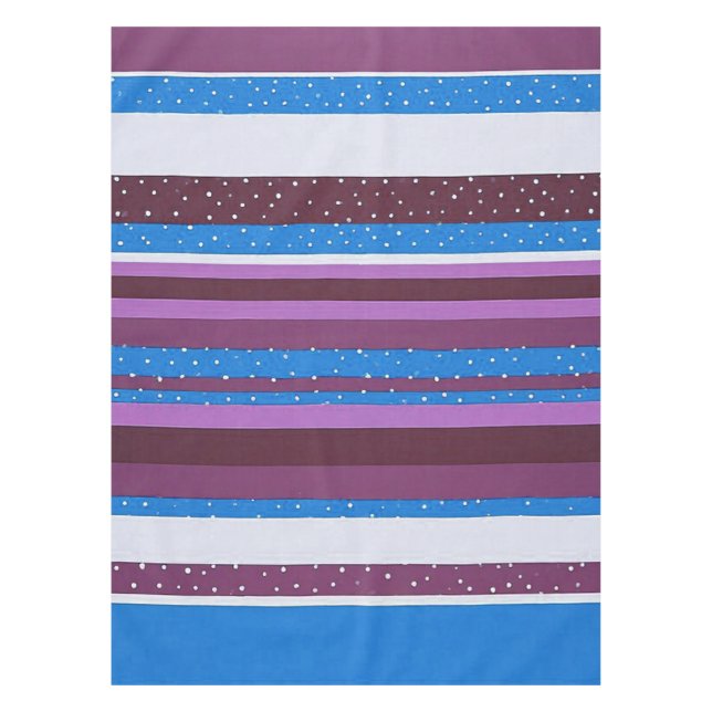 Nappe Décoration de maison couleur audacieuse repas abst (Devant)