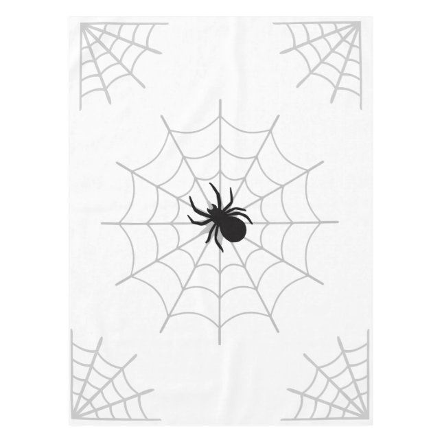 Nappe Décoration Halloween Impression Araignée Effrayant (Devant)