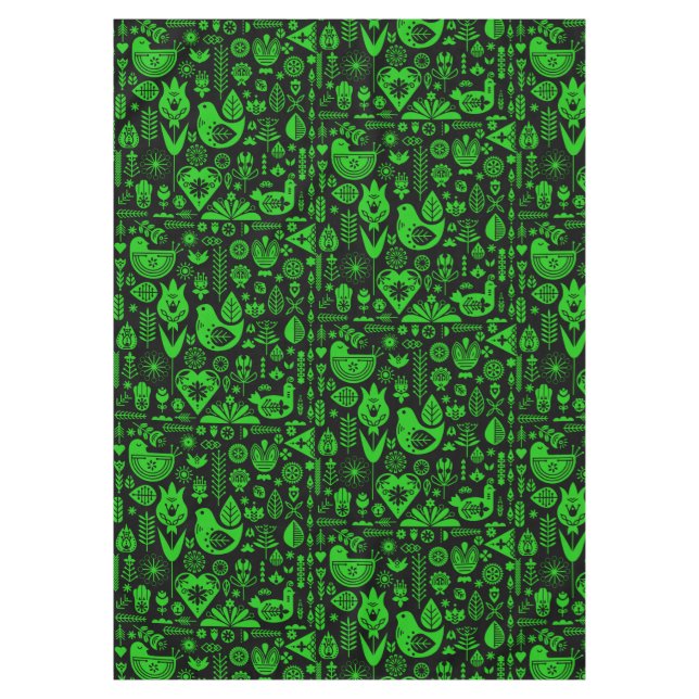 Nappe Décorations de Noël scandinave nordique (Devant)