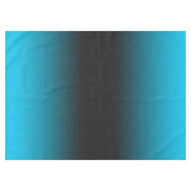 Nappe dégradé bleu avec petits pois (Devant (Horizontal))