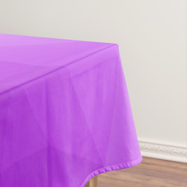Nappe Dégradé de lavande violette à motif de maille géom (In Situ)