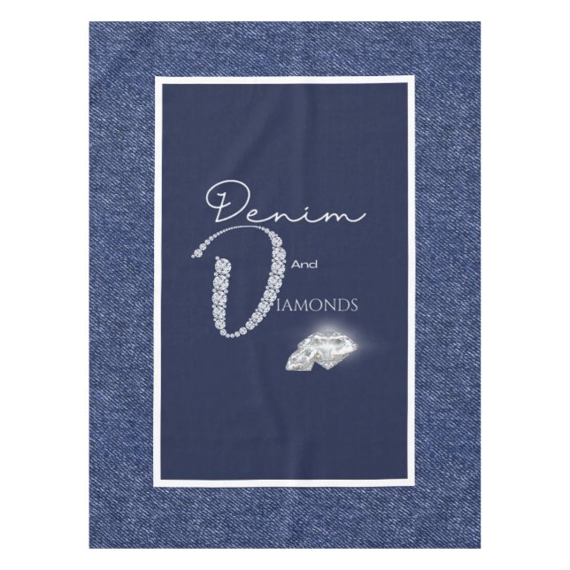 Nappe Denim & diamants (Devant)