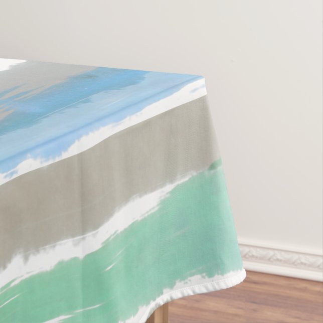 Nappe Dérive Bois Gris Aquarelle 152 cm x 213 cm (In Situ)
