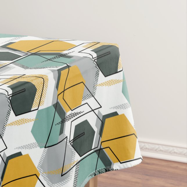 Nappe Des peignes de miel. motif géométrique Abstrait.1 (In Situ)