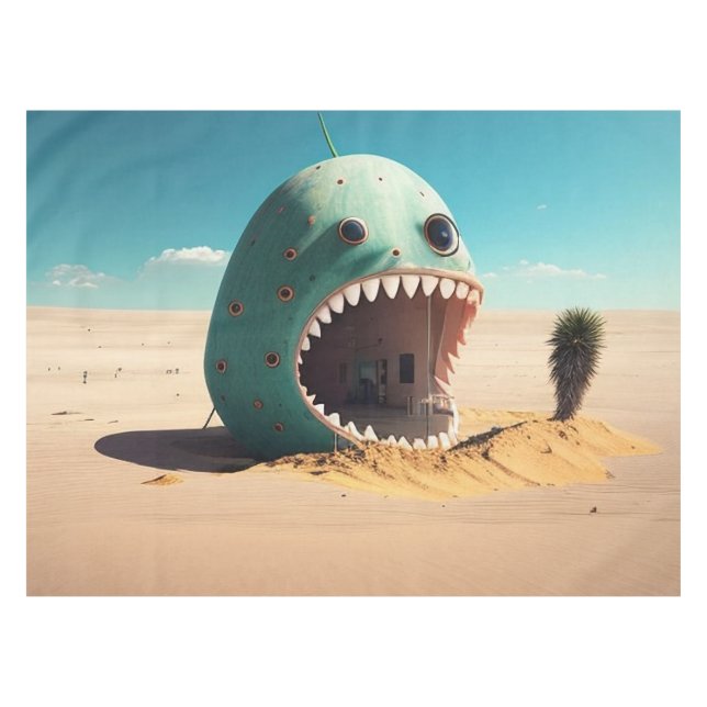 Nappe Desert Monstre (Devant (Horizontal))