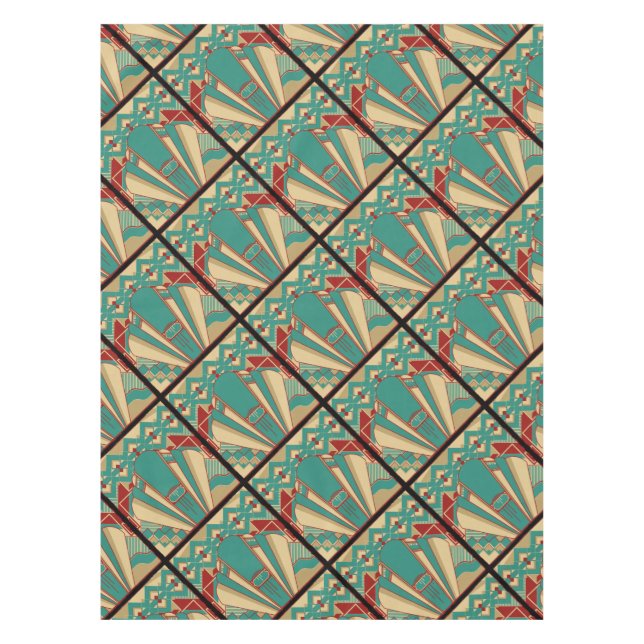 Nappe Design Art déco géométrique (Devant)